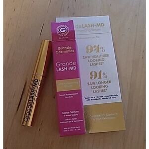 Grande Cosmetics Grande LASH-MD Lash Enhancing Serum 0.7ml 4 Week Supply New